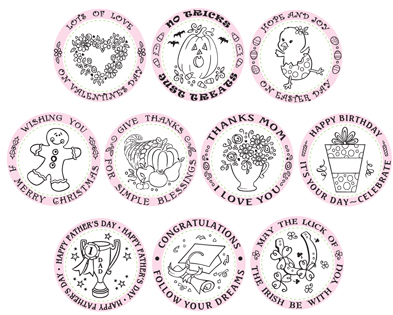 Favorite Occasions Borders & Centers Set 1-5/8"